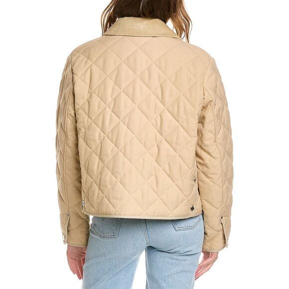 Burberry Diamond Quilted Cropped Jacket - Picture 2 of 4